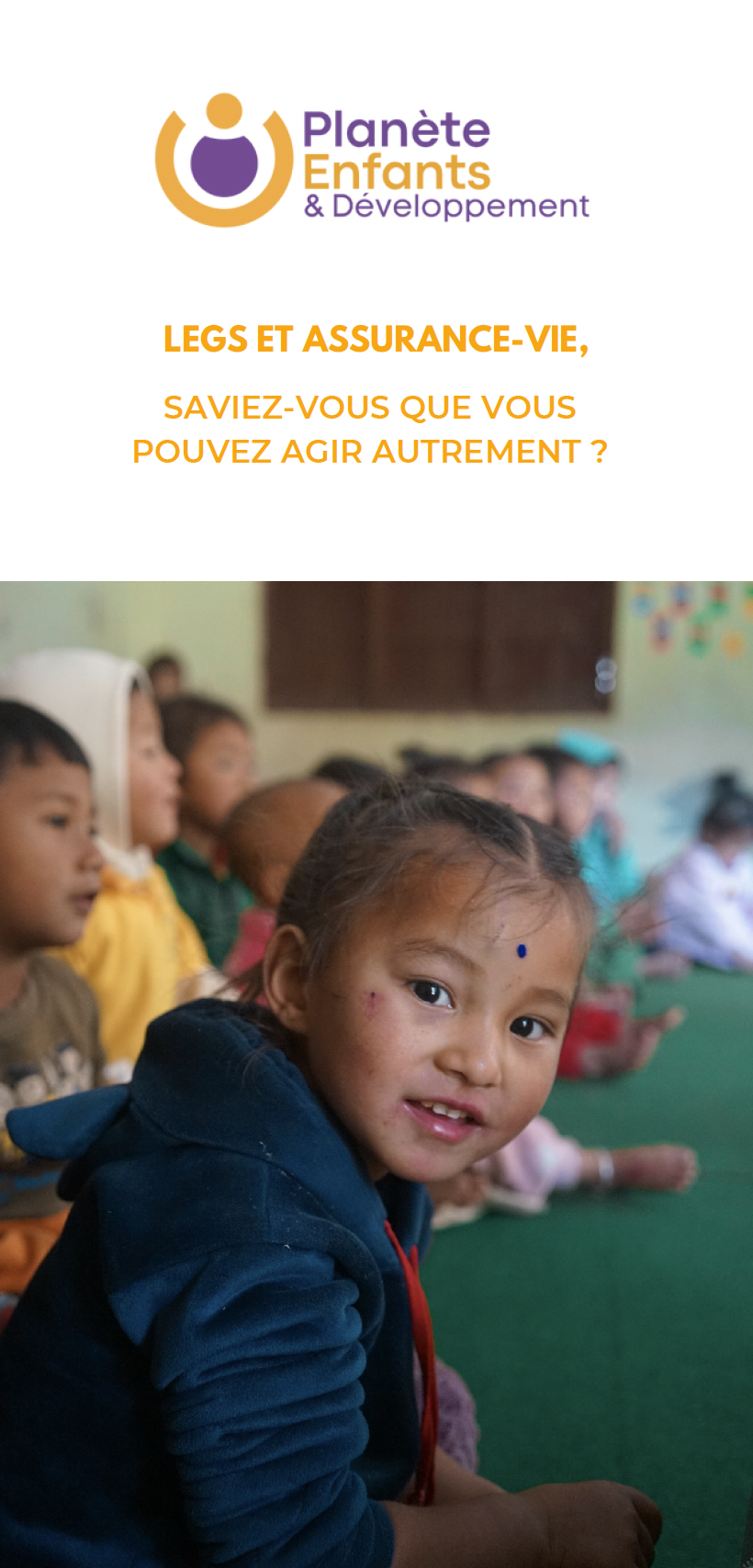 Planete enfants & développement brochure